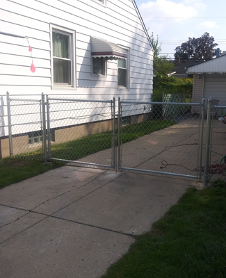 Wood Fence Install