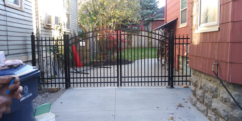 Ornamental Fence Install